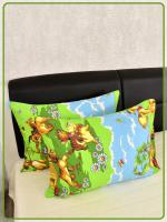 Детские наволочки Ивановская бязь Веселые щенки 2 шт.