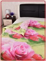 Пододеяльник Ивановская бязь 1453 Клубника