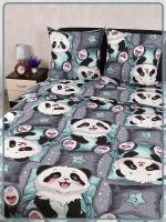 Детское постельное белье бязь Сладкие сны вид 8/10 графит