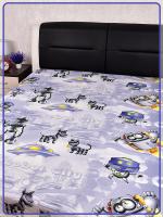 Детская простыня Ивановская бязь Город роботов