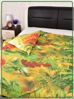 Пододеяльник Ивановская бязь 1839 Грозди рябины