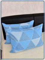 Наволочки на молнии Ив. бязь Галактика вид 2 синий 2 шт.